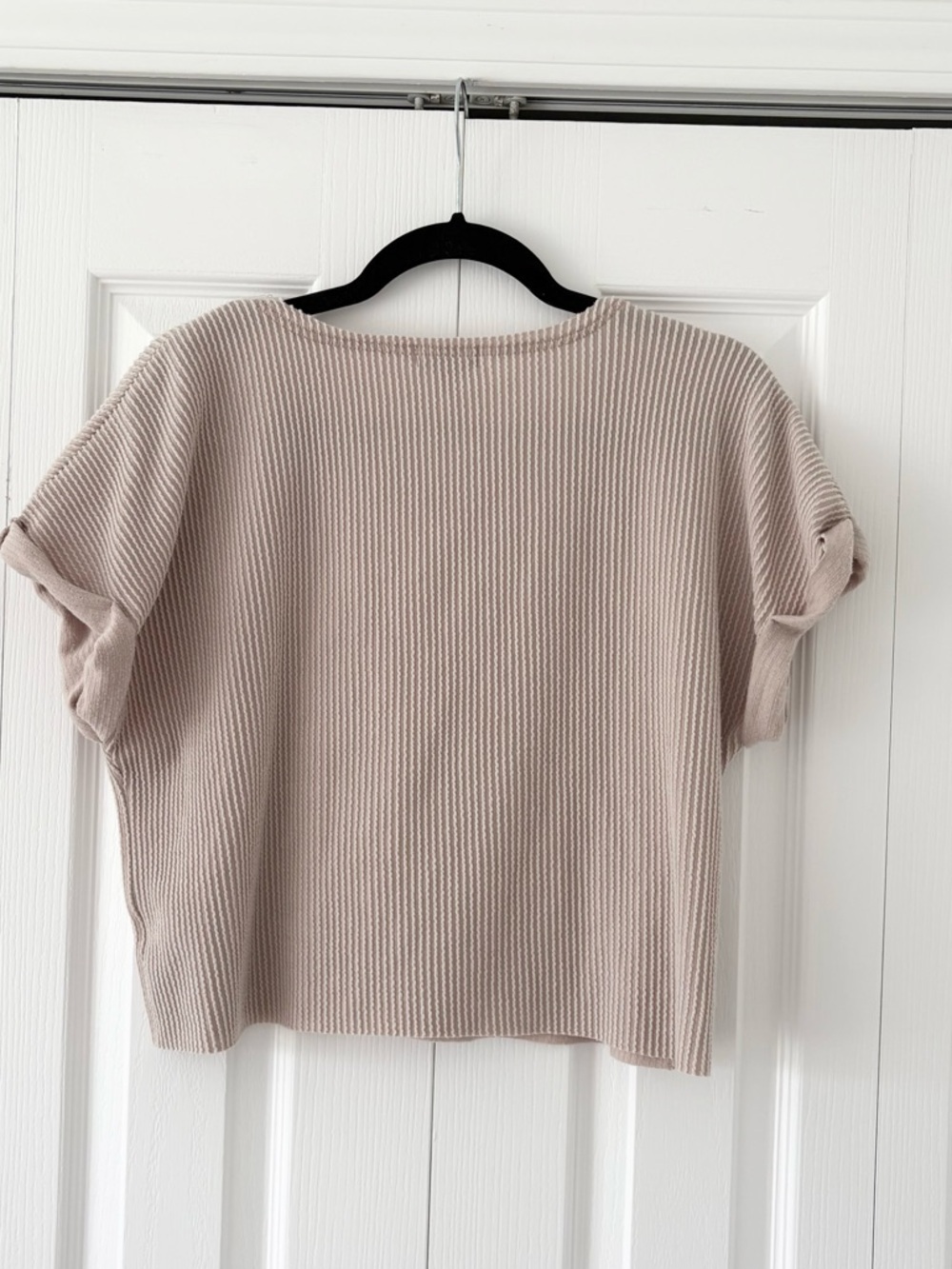 Originality Pink Wave Ribbed Top - Picture 2 of 5